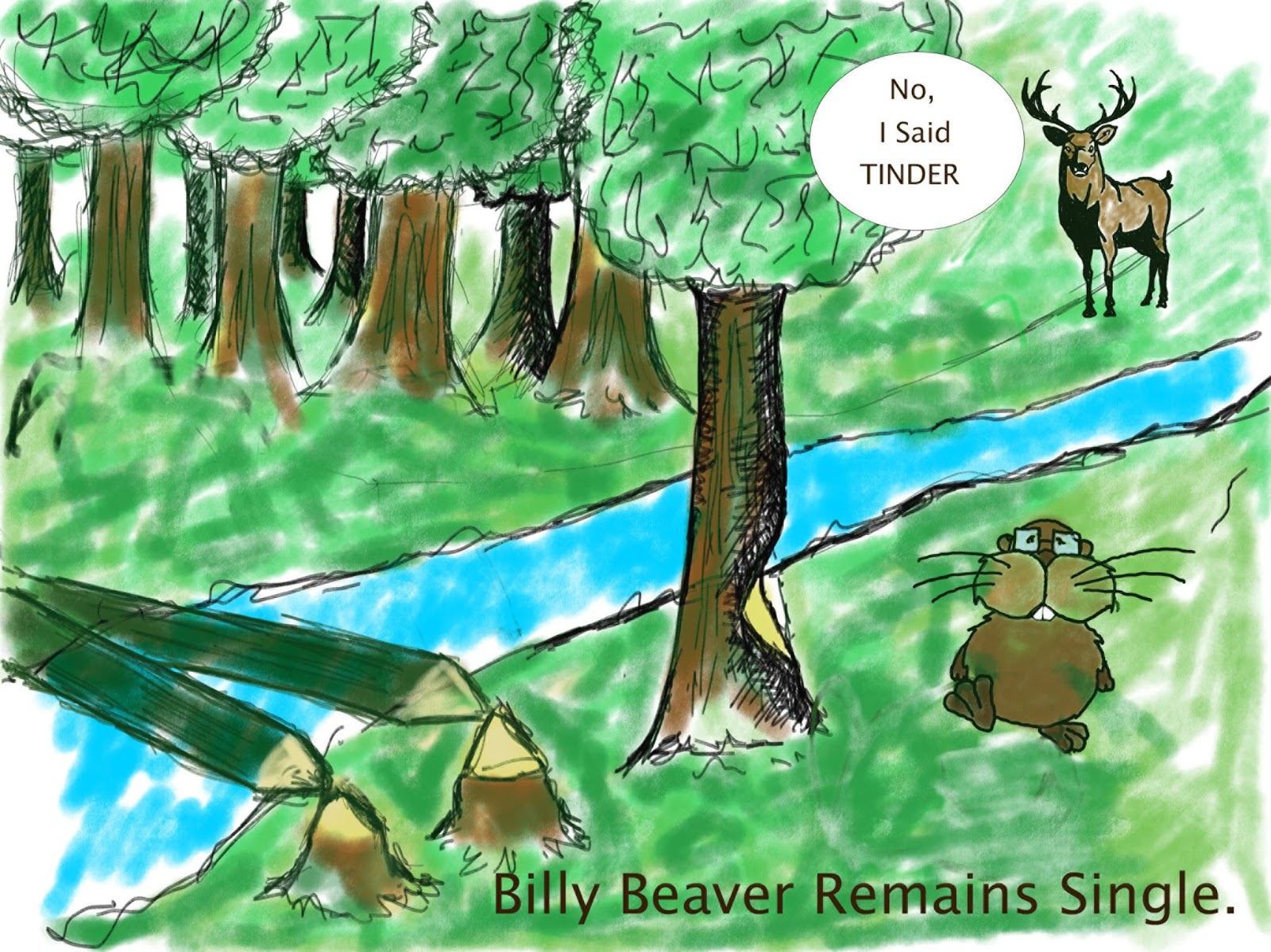 Featured image for “Have You Had An Encounter with a Beaver Lately? You will know if you do!”